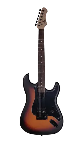 Электрогитара SQOE SEST210 Stratocaster HH Matte Sunburst