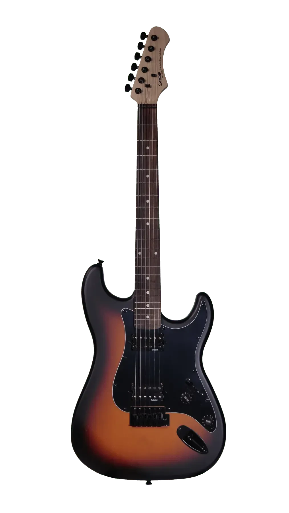 Электрогитара SQOE SEST210 Stratocaster HH Matte Sunburst