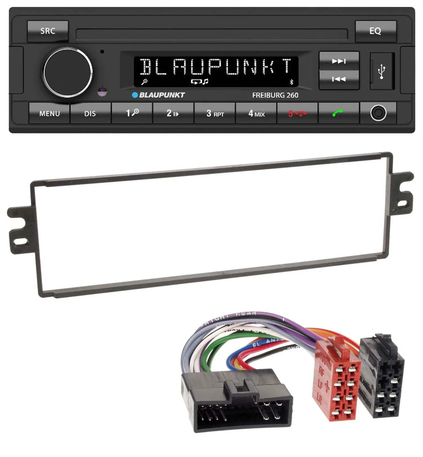 Автомагнитола Blaupunkt AUX Bluetooth MP3 USB для Kia Rio, Clarus, Carens до 2002 года