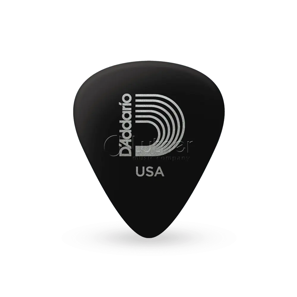Медиаторы PLANET WAVES 3DBK6-100 -  форма Jazz (1,10mm), (100шт), чёрный, Heavy
