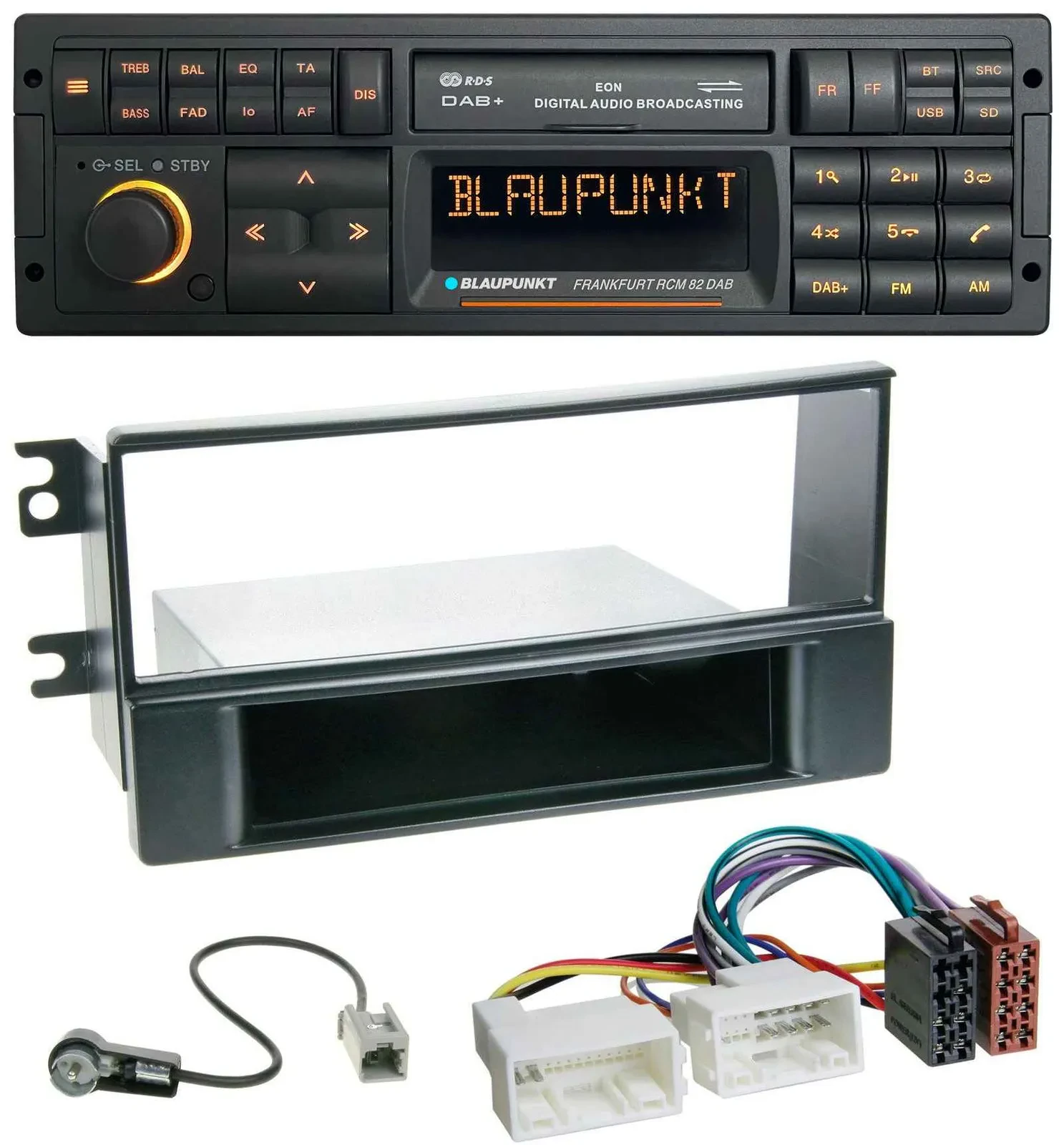 Blaupunkt USB DAB SD MP3 Bluetooth Autoradio für Kia Sportage II 08-10 neue Verk
