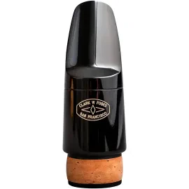 Clark W Fobes San Francisco 10K Bass Clarinet Mouthpiece HB