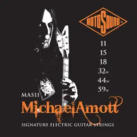 Струны для электрогитары Rotosound MAS11 Michael Amott Signature 11-59
