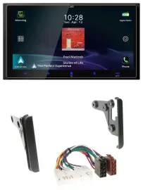 JVC USB Bluetooth 2DIN DAB MP3 Autoradio für Toyota Tundra Celica FJ