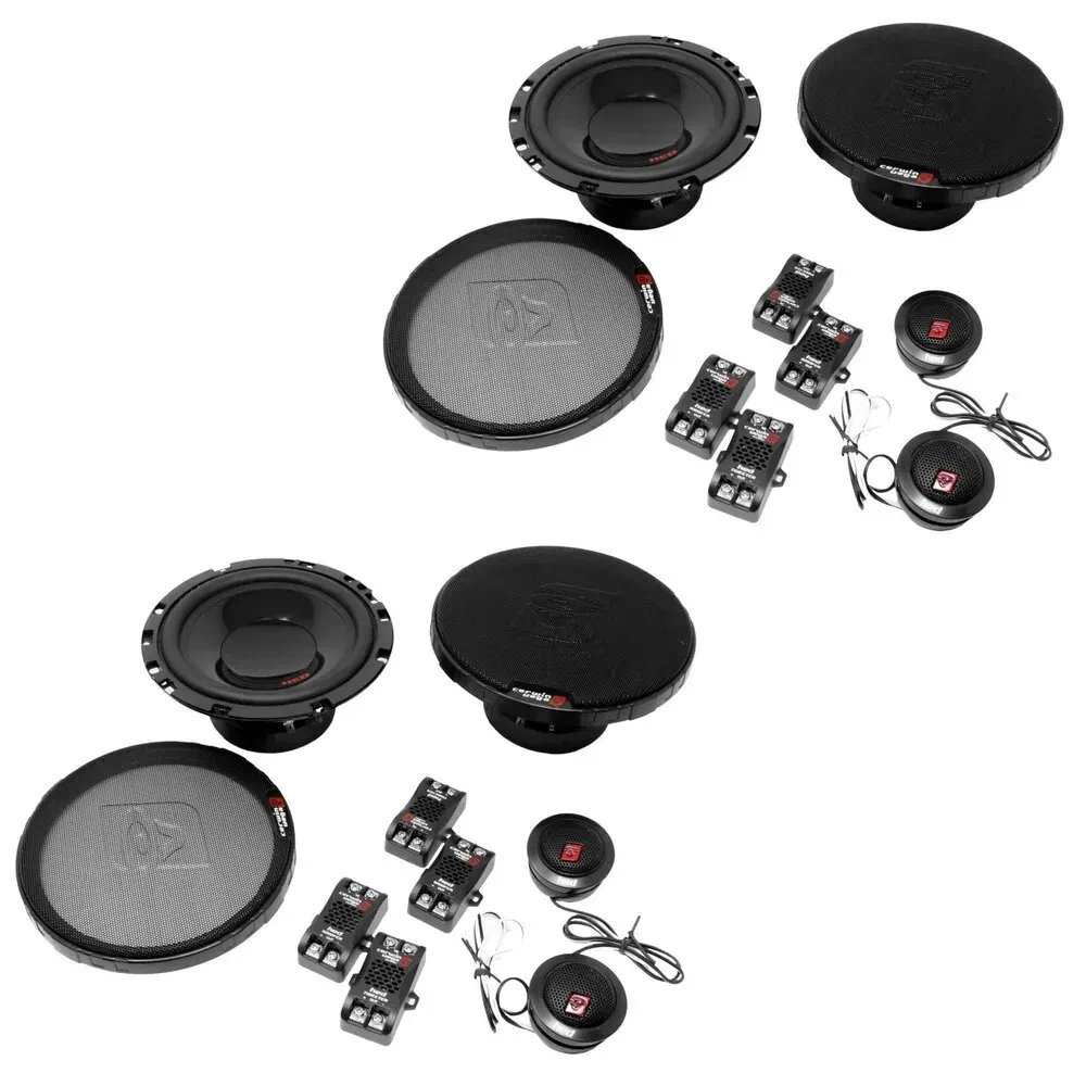 Cerwin-Vega V465C 200W 6.5" 2-Way Component Car Speakers (2 Pairs)