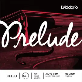 Струны для виолончели D'Addario Prelude J1010 1/4M