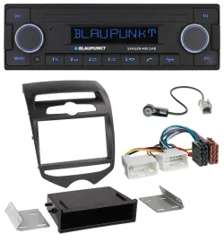Blaupunkt DAB USB Bluetooth MP3 Autoradio für Hyundai ix20 (ab 10) man. Klima