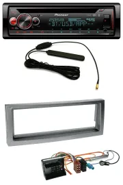 Автомагнитола Pioneer USB DAB MP3 Bluetooth CD для Citroen C5/Peugeot 407 (с 2004), серый