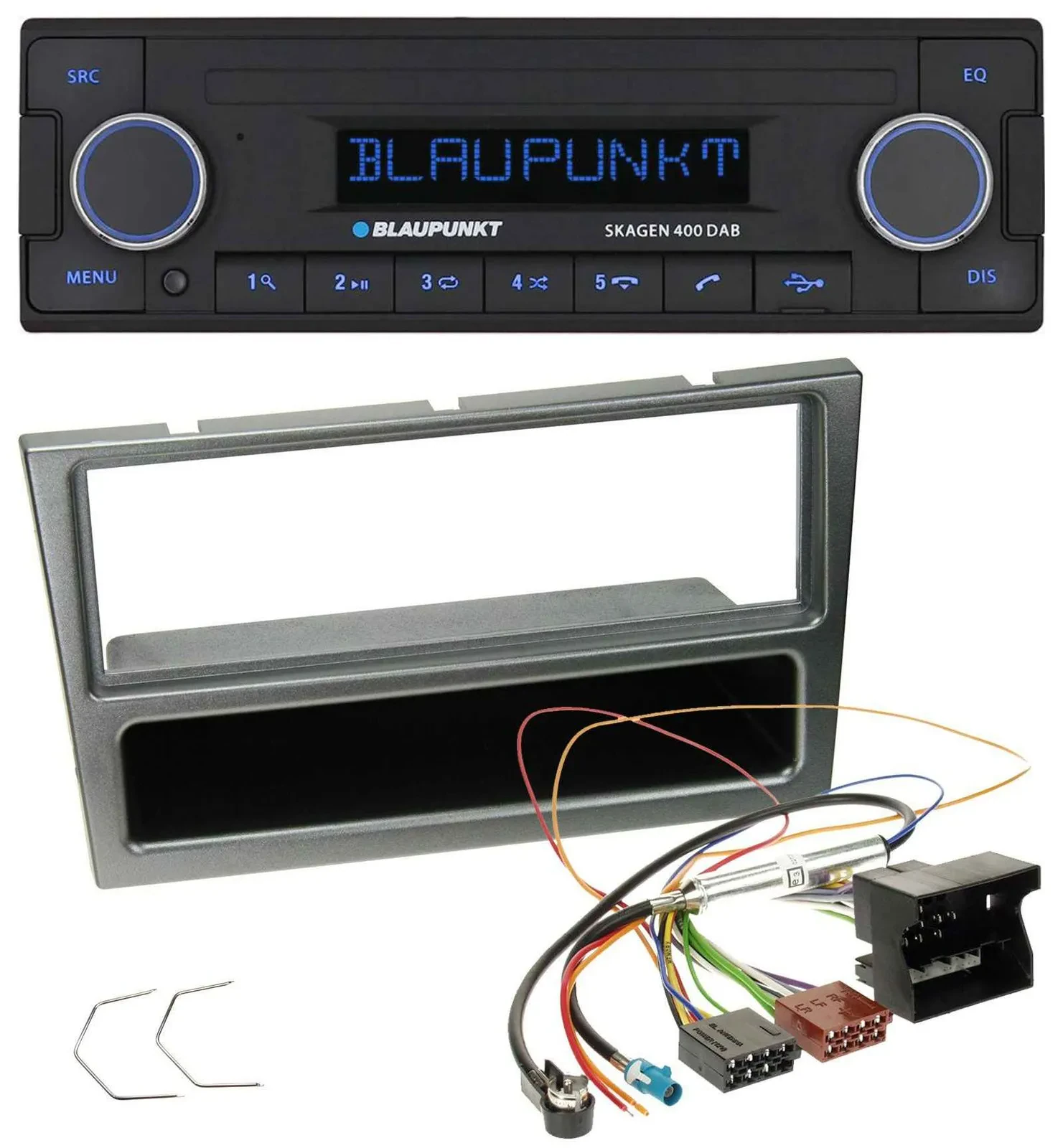 Blaupunkt DAB USB Bluetooth MP3 Autoradio für Opel Corsa C Quadlock 2004-2006 al