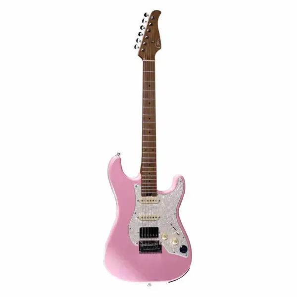 Электрогитара Mooer GTRS P801 Pink со встроенным процессором