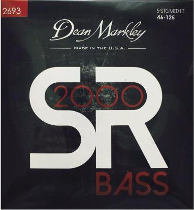 Комплект струн для бас-гитары Dean Markley DM2693 SR2000, 46-125