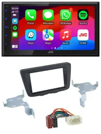 JVC Bluetooth 2DIN MP3 DAB USB Autoradio für Suzuki Baleno EW ab 2016