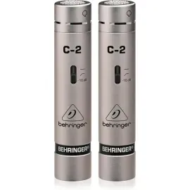 Микрофон для студии Behringer C-2 конденсаторный, кардиоидный (набор, пара)