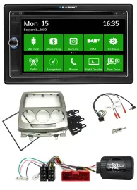 Автомагнитола Blaupunkt 2DIN Bluetooth, DAB, USB, навигация TMC для Mazda 5 (CR) 2005–2010