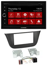 Blaupunkt MP3 DVD Bluetooth DAB 2DIN USB Autoradio für Iveco Daily (ab 2014)