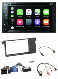 Pioneer Lenkrad USB DVD Bluetooth DAB 2DIN Autoradio für BMW 3er E46 2002-2006 s