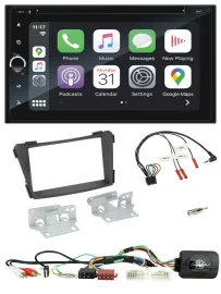 Blaupunkt DAB Lenkrad TMC Bluetooth USB 2DIN Navigation für Hyundai i40 11-19 AU