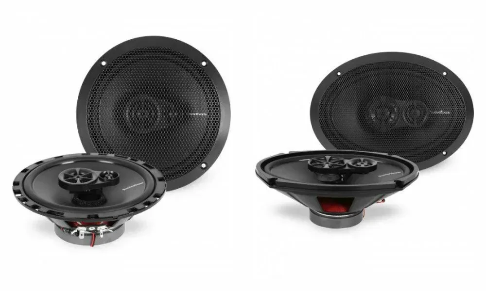 Автомобильные коаксиальные динамики Rockford Fosgate R169X3 + R165X3 6x9", 6.5" (набор), 260W