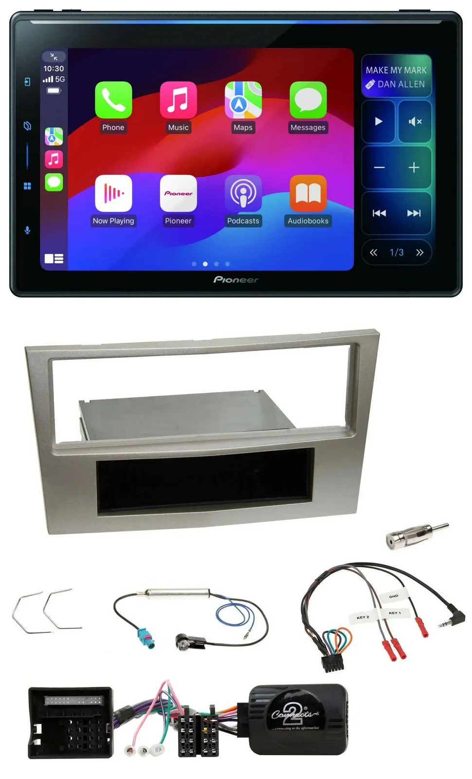 Pioneer Bluetooth DAB Lenkrad USB Autoradio für Opel Zafira B Astra H Corsa D sa