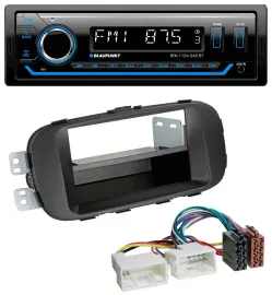 Blaupunkt Bluetooth USB DAB MP3 Autoradio für Kia Soul (PS ab 2014) schwarz