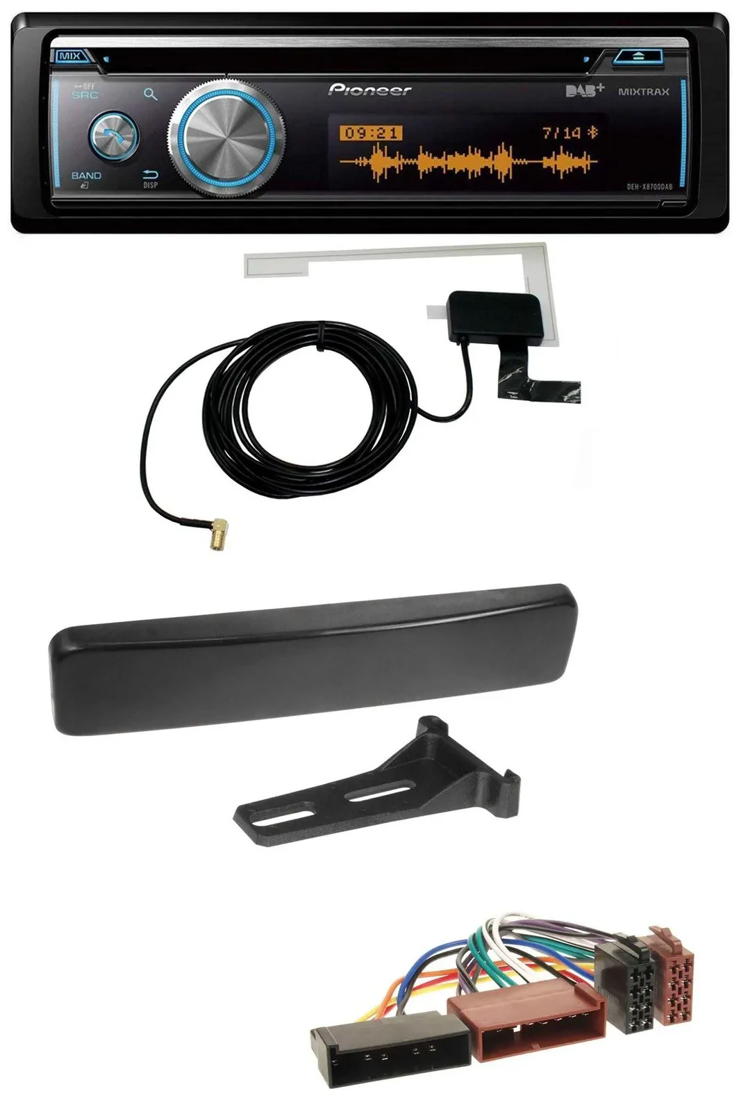 Pioneer Bluetooth DAB MP3 USB CD Autoradio für Ford Puma Cougar Fiesta Focus Mon