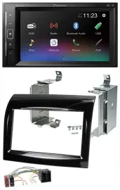 Автомагнитола Pioneer 2-DIN DAB Bluetooth USB для Fiat Ducato (2011–2021), Peugeot Boxer