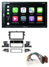 Pioneer DVD 2DIN MP3 DAB Bluetooth USB Autoradio für Toyota Corolla 2009-2013 si