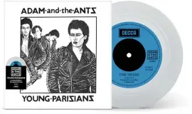Виниловая пластинка Adam & the Ants - Young Parisians - Limited Clear 7-Inch Vinyl [New 7" Vinyl] Cl
