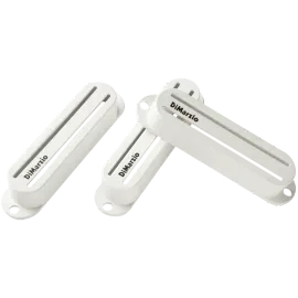 Крышка звукоснимателя DiMarzio DM2002WU Fast Track Chopper Cruiser White (3 штуки)