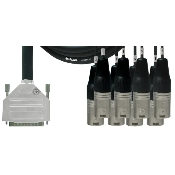 Cordial CCFD 5 DMT Economy Multicore D-Sub/XLRm - Analoge Multicore Kabel