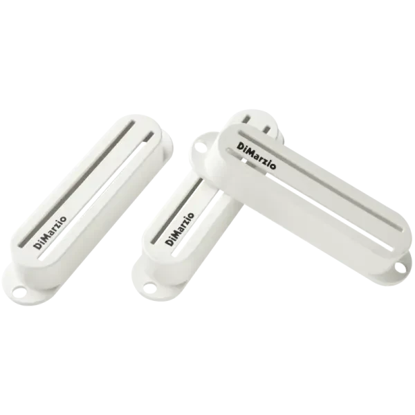Крышка звукоснимателя DiMarzio DM2002WU Fast Track Chopper Cruiser White (3 штуки)