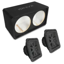 Сабвуфер пассивный NVX NE122S_45L7R124 2x12" Sealed (MDF 3/4")