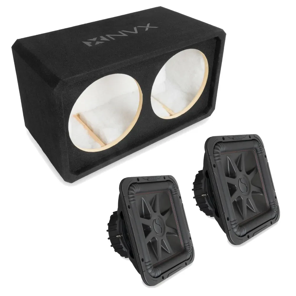 Сабвуфер пассивный NVX NE122S_45L7R124 2x12" Sealed (MDF 3/4")