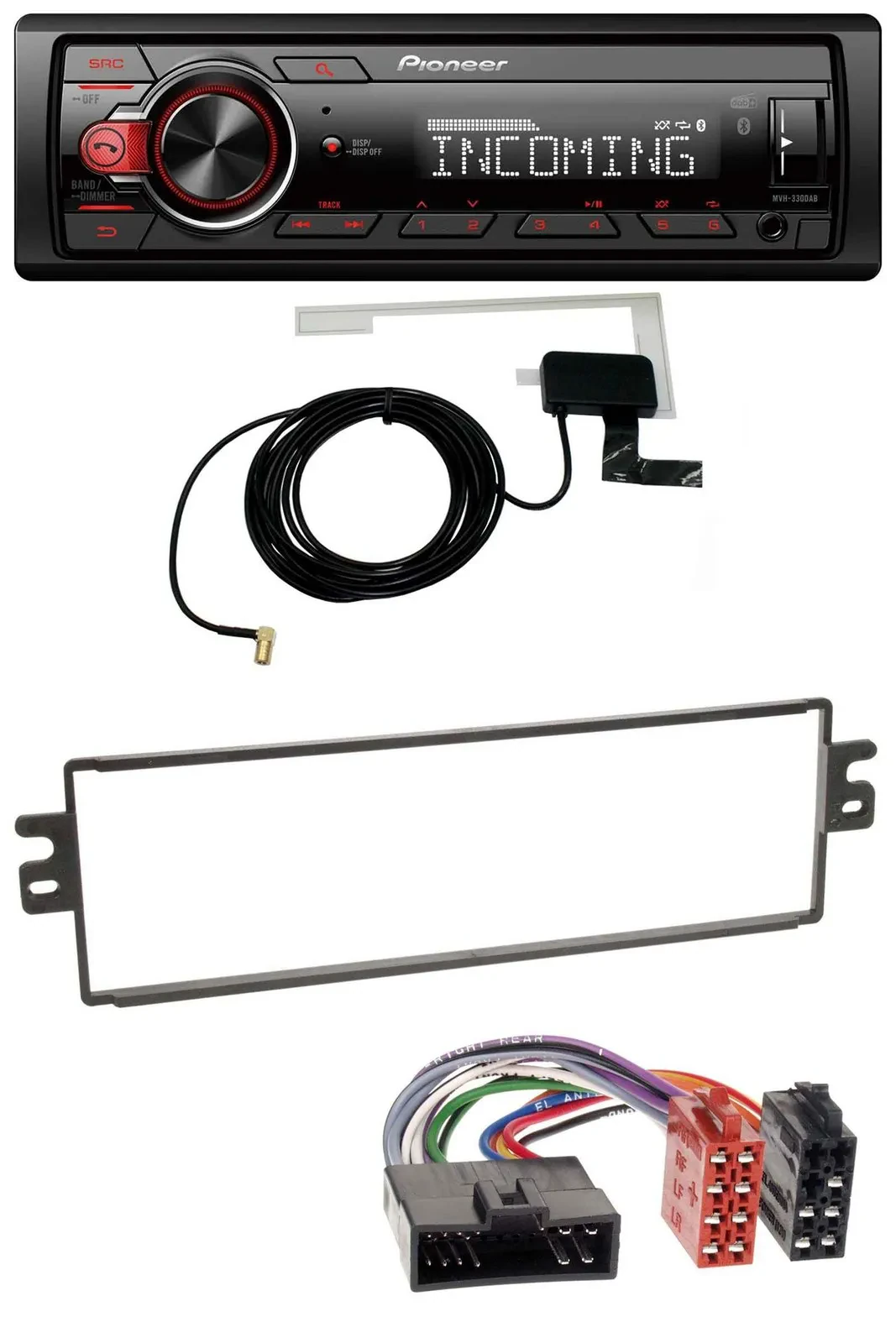 Pioneer USB MP3 DAB Bluetooth Autoradio für Kia Rio Clarus Carens bis 2002