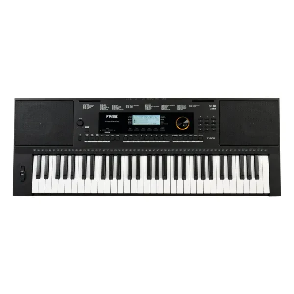 G-400 Keyboard E-Piano 128 Polyphonie 61 Tasten 240 Styles 653 Sounds Schwarz