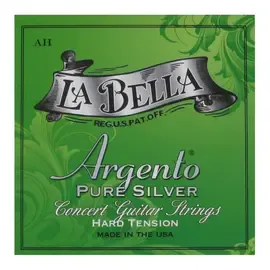 Струны для классической гитары La Bella AH Argento Pure Silver Hard Tension