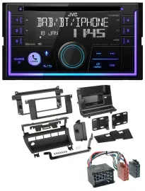 JVC MP3 USB 2DIN DAB Bluetooth CD Autoradio für BMW 3er 1999-2001 5 Schalteröffn