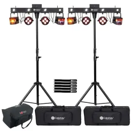 ColorKey CKU-3070 PartyBar Mobile 250 All-in-One DJ Stage Lighting Effect Sys...