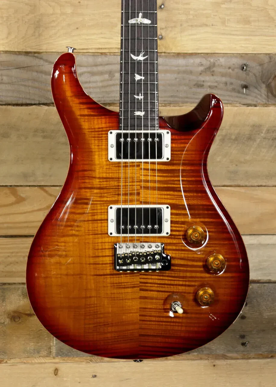 Электрогитара PRS David Grissom Trem Signature тёмно-вишнёвый берст с кейсом