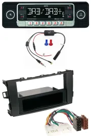 Dietz MP3 DAB Bluetooth USB Autoradio für Toyota Auris (ab 2007)