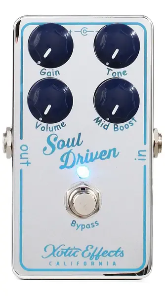 Педаль эффектов для электрогитары Xotic Soul Driven Overdrive