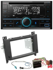 Автомагнитола для Mercedes Vito/Viano 2006–2014 Kenwood CD, 2 DIN, DAB, USB, MP3, Bluetooth