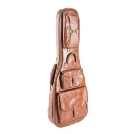 Deluxe E-Gitarre Gigbag Vintage Kunstleder Extra-Polsterung