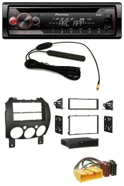 Pioneer CD USB AUX DAB MP3 Autoradio für Mazda 2 (ab 2007)
