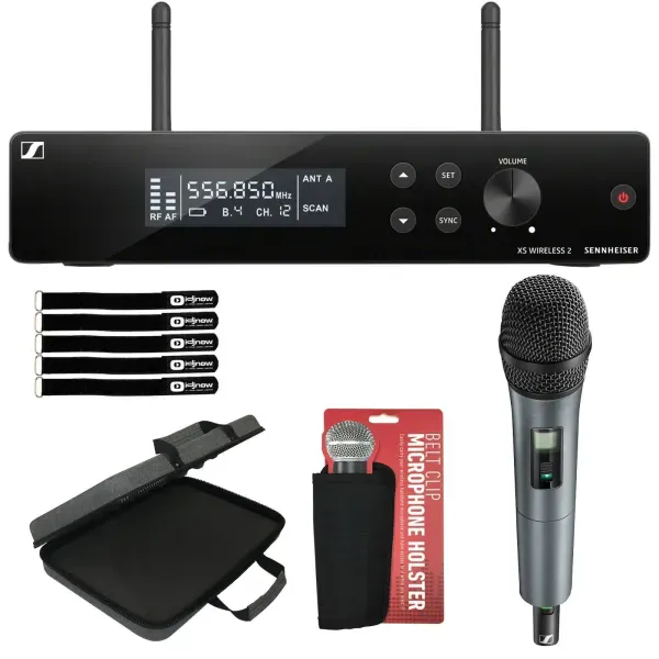 Sennheiser XSW2-835-A Channel UHF Wireless Vocal Microphone System w Case