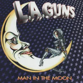 L.A. Guns - Man In The Moon [Metallic Silver Vinyl] NEW Vinyl LP
