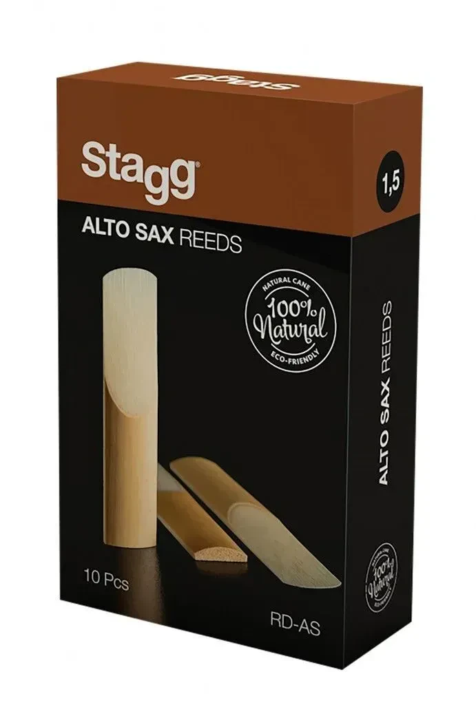 Трость для саксофона Stagg RD-AS1.5 Alto 1.5 (10 штук)