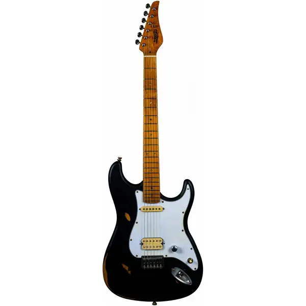 Электрогитара Jet Guitars JS-800 Stratocaster HS Relic Black