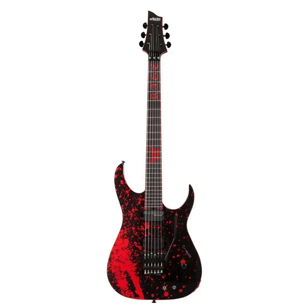 Schecter Sullivan King Banshee 6 FR-S 6-String RH Obsidian Blood Electric Guitar