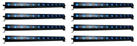 Прибор смены цвета American DJ ULTRA HEX BAR 12 RGBAW+UV LED DMX (8 штук)